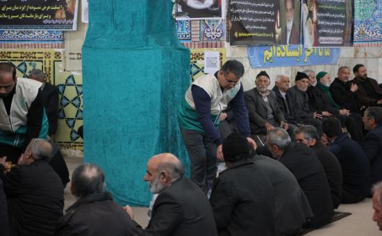 مراسم هفتمین روز ارتحال مرحوم حجت الاسلام حاج سید هاشم سجادی نسب (2)